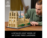 LEGO® LEGO Architecture 21061 Notre-Dame de Paris, Age 18+, Building Blocks, 2024 (4383pcs)