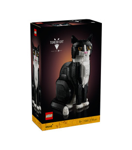 LEGO® Ideas 21349 Tuxedo Cat, Age 18+, Building Blocks, 2024 (1710pcs)