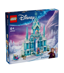 LEGO® Disney Princess 43244 Elsa's Ice Palace, Age 6+, Building Blocks, 2024 (630pcs)