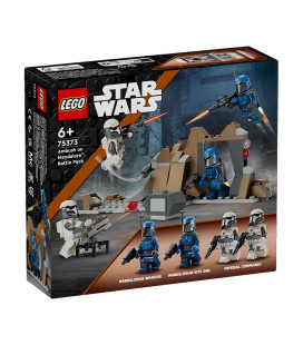 LEGO® Star War 75373 Ambush on Mandalore Battle Pack, Age 6+, Building Blocks, 2024 (108pcs)