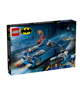 LEGO® Super Heroes 76274 Batman with the Batmobile vs. Harley Quinn and Mr. Freeze, Age 8+, Building Blocks, 2024 (435pcs)