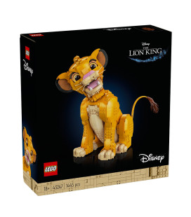 LEGO® Disney Classic 43247 Young Simba the Lion King, Age 18+, Building Blocks, 2024 (1445pcs)